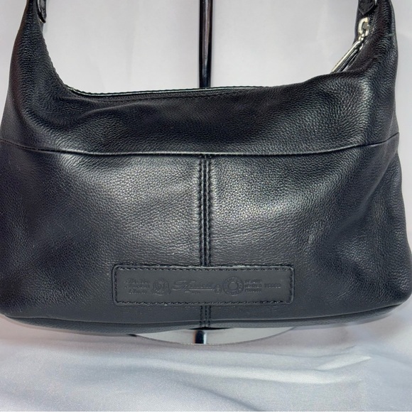 Vintage Fossil 75082 Black Pebble Leather Front Pocket - Picture 4 of 13